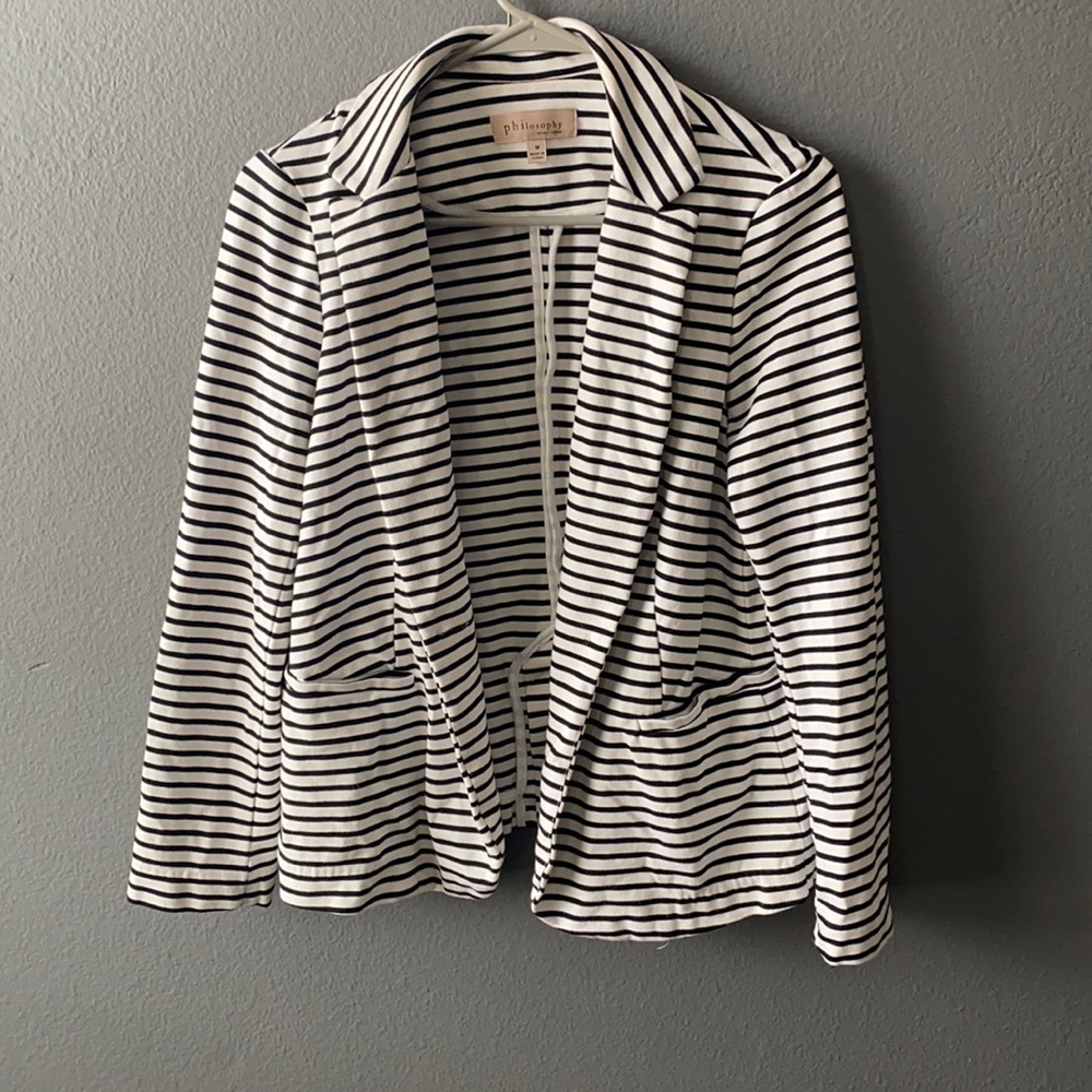 Striped Blazer